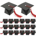 thumbnail image 2 of Here's a refined and engaging product description for your **50pcs Graduation Cap Candy Packaging Box With Tassel**:\n\n \n\n🎓 **Elegant Graduation Cap, 2 of 5