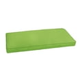 thumbnail image 2 of Sorra Home  Indoor/Outdoor Solid Corded Bench Cushion 48 x 19 x 3 Bench Cushion Corded - Willow, 2 of 5