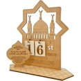 thumbnail image 1 of 1 pieza de cuenta regresiva de madera para Eid DIY Calendario de Ramadán 30 días decoración de Ramadán musulmán decoración del hogar, 1 of 5