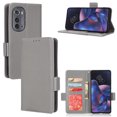 thumbnail image 1 of Motorola Edge 2022 Case , PU Leather Flip Cover Card Slots Magnetic Closure Wallet Case for Motorola Edge 2022, 1 of 5