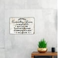 thumbnail image 4 of MUCHENGGIFT Funny Laundry Room Rules Metal Tin Sign Wall Decor Rustic Farmhouse Laundry Sign for Home Decor Gifts, 4 of 4