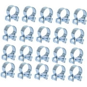 labwork 20Pcs Hose Clamps 5/16 Inch Clamp Cinch Ring Crimp Pinch Fitting Tubing Fit for all Plumbing