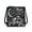 Butterfly Daisy, variant on Wolf Pattern Ladies Shoulder Bag, Waterproof Crossbody Purse PU Leather Adjustable Strap Purse Satchel for Dating Everyday Wear