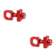 thumbnail image 3 of Sonducket Ajustador de cadena Sujetador Tensor de cadenas Ajustadores de velocidad única Regulador Pernos inoxidables Tornillo Plegable Rojo 2Conjunto, 3 of 6