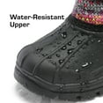 thumbnail image 7 of DREAM PAIRS Kids Boys Girls Waterproof Mid Calf Snow Boots Outdoor Insulated Winter Warm Duck Boots Black/Camo Size 3, 7 of 7