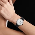 thumbnail image 2 of Men's Fashion Ultra Thin Watches Business Stainless Steel Mesh Quartz Watch, 2 of 7