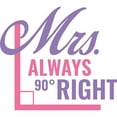 thumbnail image 3 of CafePress - Mrs. Always Right Large Mug - 15 oz Ceramic Large White Novelty Mug, 3 of 4