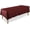 Burgundy, variant on 90 x 132 Inch Rectangular Tablecloth, Washable Polyester Fabric Table Cloth for Dining Tables, Restaurants, Weddings - Silver Gray