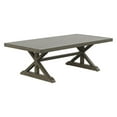 thumbnail image 2 of Steve Silver Joanna 4-drawer Dining Table, Ivory, 2 of 5