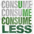 thumbnail image 2 of U Me Consume Less Waste Earth Day Unisex Plus Fleece Graphic Hoodie Brisco Brands 5X, 2 of 5