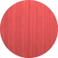 thumbnail image 1 of Ahgly Company Indoor Round Abstract Red Contemporary Area Rugs, 4' Round, 1 of 4