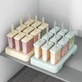 thumbnail image 4 of Máquina for hacer paletas reutilizables de 9 cavidades: moldes for helados hechos en casa for golosinas congeladas caseras, 4 of 7