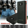 thumbnail image 5 of 10000mah Portable Power Bank External Battery Pack 4USB Charger for Cell Phone Red, 5 of 6