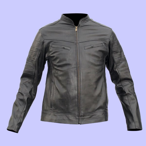 Chamarra de Piel para Caballero Kassandra Select - Modelo Ónix - NOE