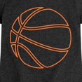 thumbnail image 3 of Instant Message - Basketball Fitted Short Sleeve Graphic T-Shirt, 3 of 6