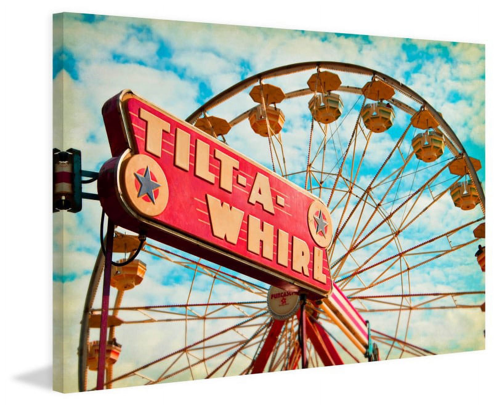 Marmont Hill "Tilt a Whirl" Sylvia Cook Painting Print on Canvas