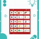 thumbnail image 5 of de bolsillo magnética de con 104 tarjetas Juegos de lectura para materiales educativos rojo, 5 of 8