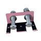 thumbnail image 5 of Soporte para barra de sentadillas, accesorio de equipo de fitness para barra de para banco Rosa, 5 of 8