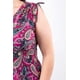 thumbnail image 4 of Vestido estampado de paisley Roman Fashion /Tallas Extras, 8802X-11 (Vino) vino 38, 4 of 5