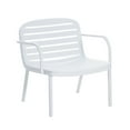 thumbnail image 5 of EBQOSK Outdoor PP Club Chair, White Frame with Green Cushion, Set of 2 Green, 5 of 6