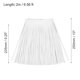 thumbnail image 2 of Uxcell 2 Yards 10 Inch Faux Leather Fringe Trim Tassel Fringe for Sewing, White, 2 of 6