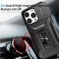 thumbnail image 4 of Funda para GANGXUN iPhone 14 Pro Max - Soporte metálico, Función magnética, Negro, 4 of 5