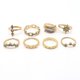 thumbnail image 4 of 17 unids/set anillo de moda YONGSHENG color oro estilo Bohemia, 4 of 5