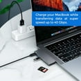 thumbnail image 3 of Adaptador Usb C Hub Hdmi Para Macbook Pro/air Levamdar para macbook pro, 3 of 6