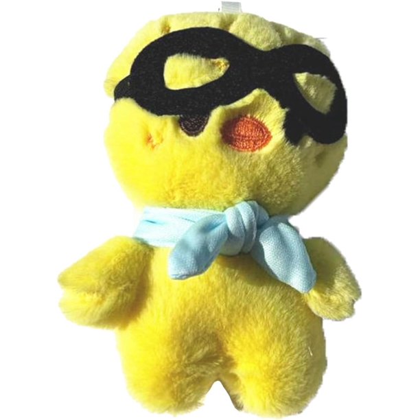 FATKAKI 4 pulgadas Kpop Stray Kids SKZOO llavero de felpa animales de peluche colgante bolsa accesorios decoraciones de cumpleaños