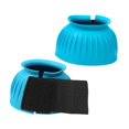 thumbnail image 4 of 2 Piezas Botas de Campana para Caballos Protector de Pezuñas Cubierta de Cascos Y Equipo Ecuestre de Goma Duradera con Cierre Seguro Adecuado para en M 86 x 86 x 89 cm, 4 of 8