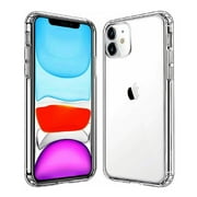 Apple iPhone 11 Clear Case Silicone Transparent Rubber Cover Case