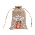 thumbnail image 2 of Fiudx Liquidación de ahorros de verano Bolsa de Navidad, 10 unidades, bolsa de regalo, bolso de mano, bolsa de regalo, bolsa de dulces, bolsa con cordón para Nochebuena, bolsa de dulces, bolsa para b, 2 of 6