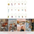 thumbnail image 3 of 18Pcs Party Wine Glass Charms Rings Glass Drink Markers Tags (Assorted Color), 3 of 6