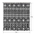 thumbnail image 5 of Waterproof Bohemian Shower Curtain 72x72 Inch Boho Style Polyester Unique Shower Curtain for Bathroom Hotel Home Decor with 12 Plastic Hooks, 5 of 5