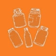 thumbnail image 1 of Dried Flower Bookmark Handmde Diy Material Transparent Embossed Bottle Small Fresh Plant Specimen Primary School Students, 1 of 4