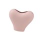 thumbnail image 5 of Jarrón de cerámica con forma de corazón, centro de mesa, obra de arte romántica, elegante florero para rosa, 5 of 8