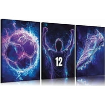 3pcs Basketball Graffiti Canvas Wall Art Retro Abstract Graffiti Teen Wall Decor Pictures Basketball Court Sneakers Posters Prints Paintings for Teen Boys Living Room Bedroom(Only canvas)