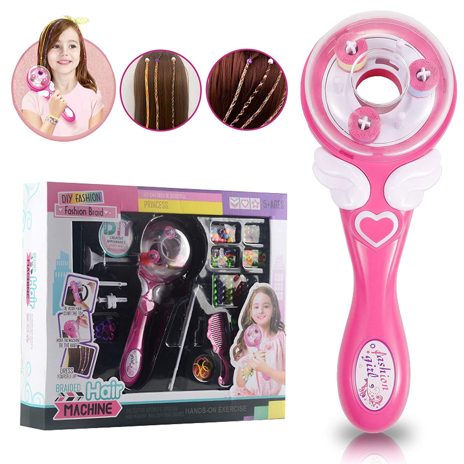 Automatic Hair Braider Styling Tool Electric Hair Twister Hairstyle Twist  Braider Machine Hair Braid Weave Roller Tool Beauty Fashion Salon Toy Kit  For Teen Girl | Walmart Canada