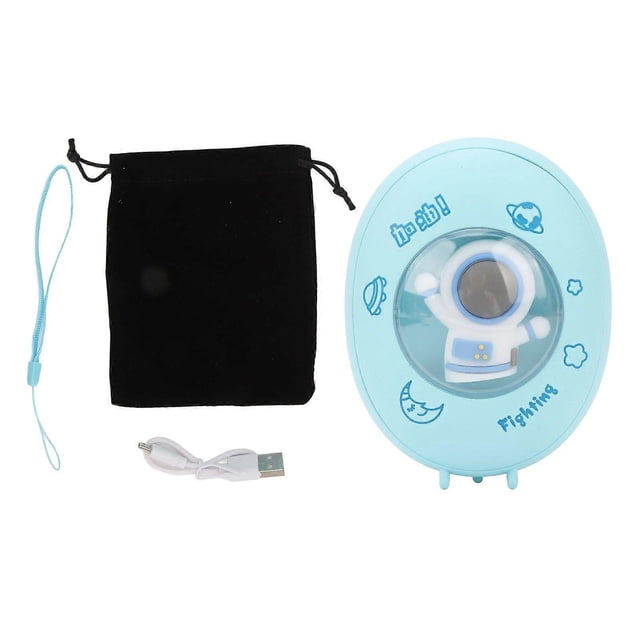 Hand Warmer Mini Portable USB Rechargeable 3 Level Adjustable Electric Hand Heater for Outdoor Camping Hiking Blue