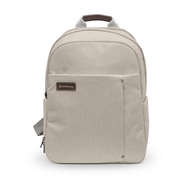 Mochila cambiador UPPAbaby Ada Sandstone Mélange w/ Chestnut