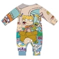 thumbnail image 2 of Rugrats Baby Long Sleeve Footless, Infant Playsuit Romper Jumpsuits for Boys Girls, 2 of 8