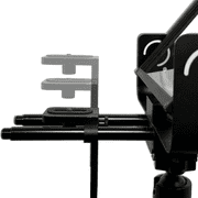 glide gear tmp 500 universal camera tripod / shoulder rig teleprompter