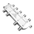 thumbnail image 2 of Sofullue 8 Way Splitter 5-2400MHz Signal Satellite Splitter TV Antenna Coaxial HDTV, 2 of 6