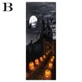 thumbnail image 3 of 3D Halloween Pumpkins Door Wall Sticker Self-adhesive Mural Sticker PVC Durable Door Wall Sticker, 3 of 5