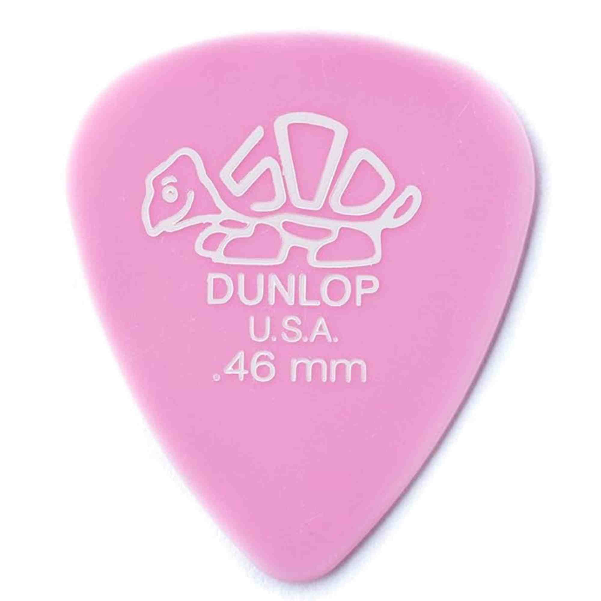 Dunlop 41R.46 Delrin®, Light Pink, .46mm, 72/Bag