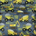 thumbnail image 4 of Dump Trucks 16" Backpack Construction Vehicles Travel School Book Bag for Daily Use, 4 of 7