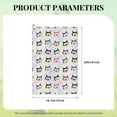 thumbnail image 4 of Easygdp Cute Dog Golf Towel 24x16in for Men and Women with Carabiner Clip for Easy Attachment, 4 of 8