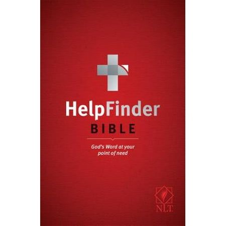 HelpFinder Bible NLT (Red Letter, Softcover) : God’s Word at Your Point of