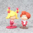 Collectible 12 Pcs Movie The Grinch WhoVille Playset, Action Toy