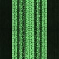 thumbnail image 1 of Ahgly Company Indoor Square Abstract Emerald Green Modern Area Rugs, 5' Square, 1 of 4